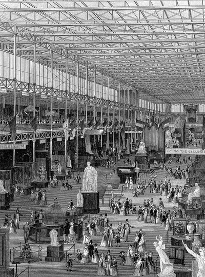 Stor utställning i Crystal Palace, Hyde Park, London, 1851 av Unbekannt
