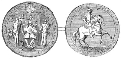 George II:s stora sigill, mitten av 1700-talet, 1800-talet av Unbekannt