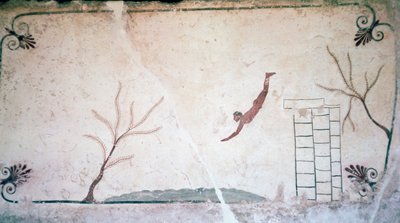 Grekisk gravmålning, 500-talet f.Kr av Unbekannt