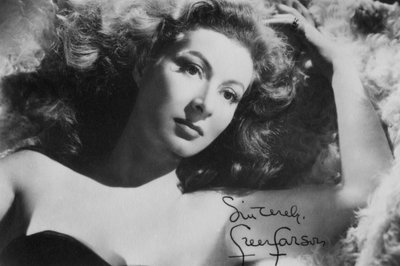 Greer Garson 1904-1996, engelsk skådespelerska, ca 1930-talet av Unbekannt