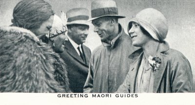Hälsningar Maori Guider, 1927 1937 av Unbekannt