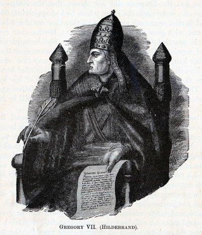 Gregorius VII Hildebrand, 1882 av Unbekannt