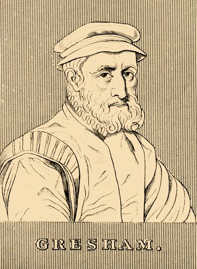 Gresham, c1519-1579, 1830. av Unbekannt