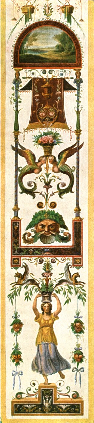 Groteska målningar från Vatikanens loggier, Rom, Italien, 1928. av Unbekannt