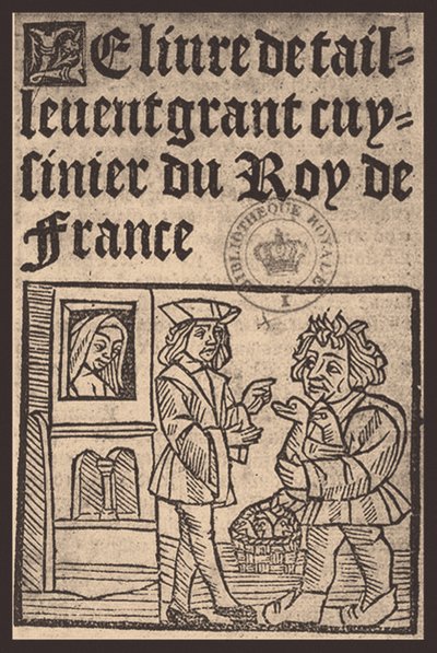Guillaume Tirel, detta Taillevent Le Viandier, 1500-talet av Unbekannt