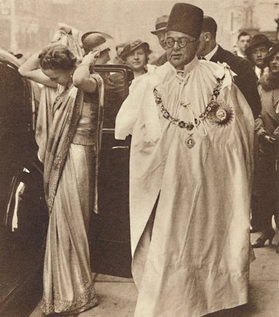 H.H. Prinsen Aga Khan och Begum Aga Khan, 12 maj 1937 av Unbekannt