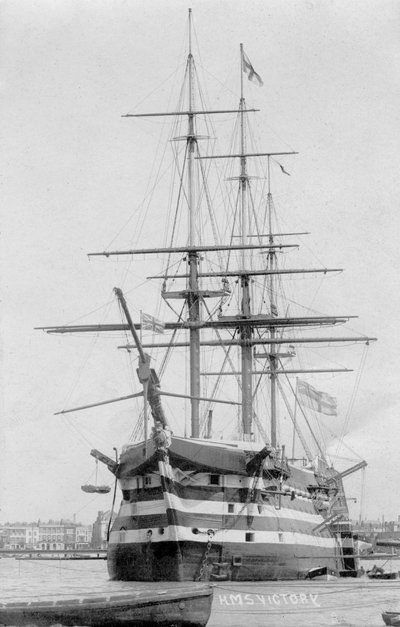 HMS Victory, Portsmouth, Hampshire, 1900-talet av Unbekannt