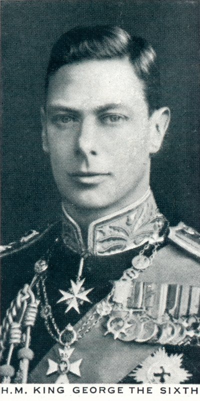 HM King George The Sixth, 1937 av Unbekannt