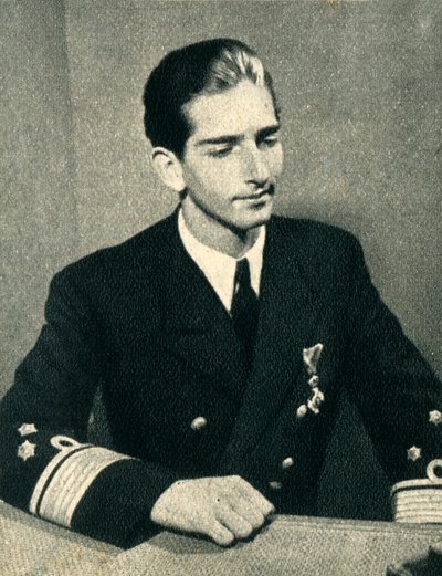 H.M. Kung Peter av Jugoslavien, 1942. av Unbekannt