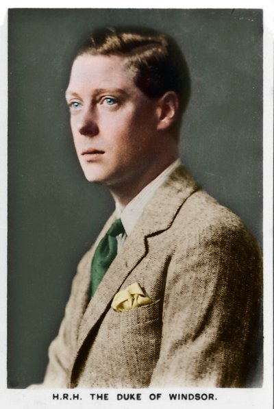 HKH Hertigen av Windsor, 1937 av Unbekannt