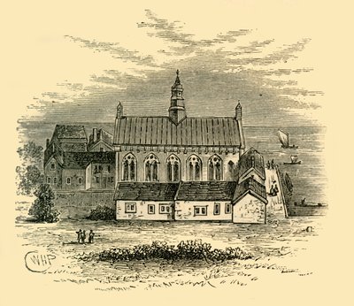 Hall of Winchester House, c1878. av Unbekannt
