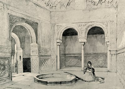 Hall of the Abencerrages, 1800-talet, 1907. av Unbekannt