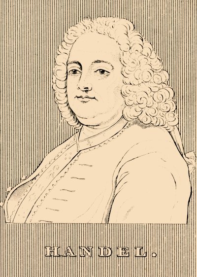 Händel, 1685-1759, 1830. av Unbekannt