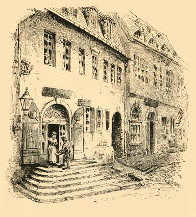 Handelsfödelseplats, Halle, Sachsen, 1907. av Unbekannt