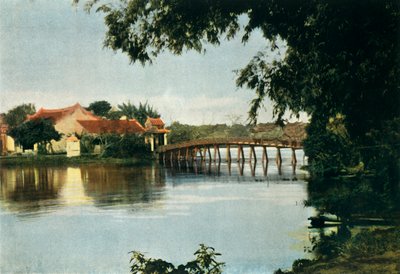 Ha Noi. Den lilla sjön, Hanoi. Den lilla sjön, 1900. av Unbekannt