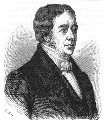 Hans Christian Oersted, dansk fysiker, [c1870] av Unbekannt