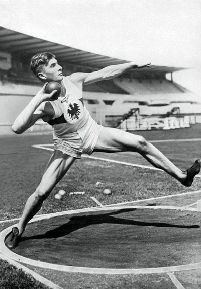Hans Heinrich Sievert, tysk idrottare, 1936 av Unbekannt