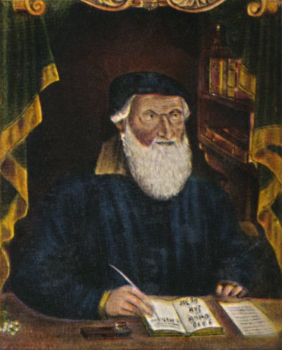 Hans Sachs 1494-1576. Gravyr av Hans Weygel, 1934. av Unbekannt