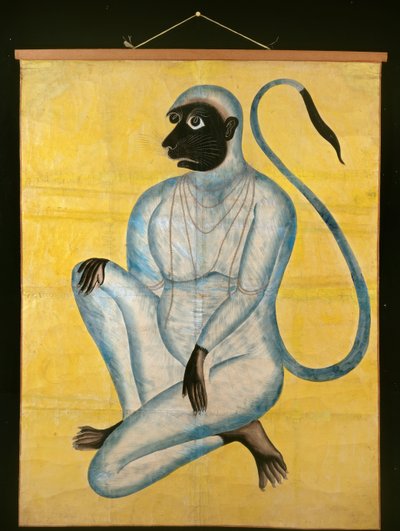 Hanuman, apguden, c1870 av Unbekannt