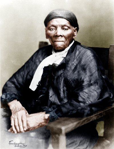 Harriet Tubman, amerikansk antislaveriaktivist, ca 1900 av Unbekannt