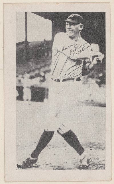 Harry Heilmann, R.F, Detroit, från Baseball strip cards W575-2, ca. 1921-22. av Unbekannt