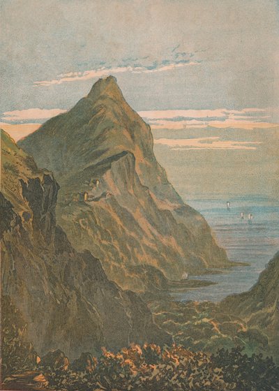 Hartland Point. Nära Clovelly, North Devon, 1864. av Unbekannt