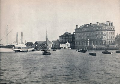 Harwich - The Quay and Great Eastern Hotel, 1895 av Unbekannt