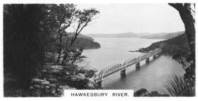 Hawkesbury River, Australien, 1928 av Unbekannt