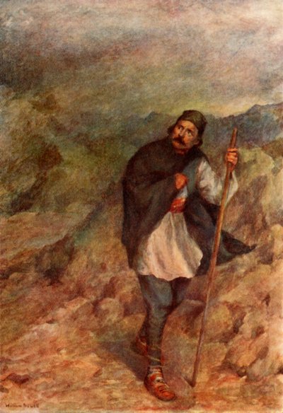 "Han förföljs omedelbart av en tät dimma", 1917. av Unbekannt