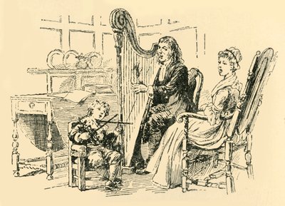 Han imiterade fiolspelet, 1907. av Unbekannt