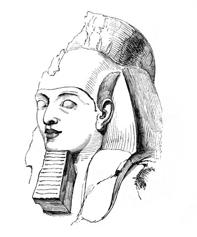 Chef för Rameses, 1848 av Unbekannt