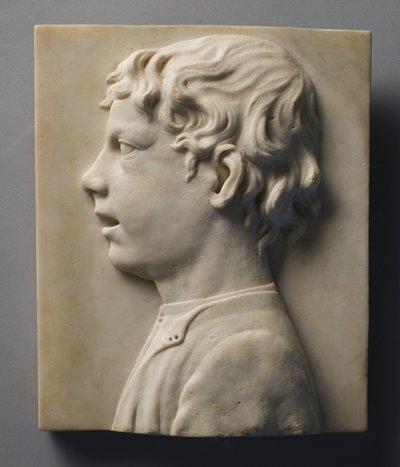 Head of a Boy, c. 1460. av Unbekannt