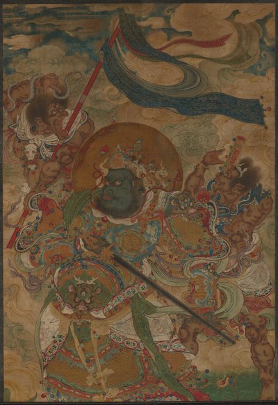 Himmelske kung Virudhaka, 1368-1644. av Unbekannt