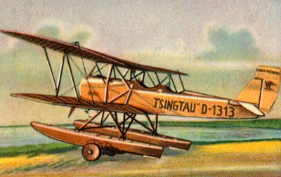 Heinkel HD 24 W Tsingtau sjöflygplan, 1920-talet, 1932. av Unbekannt