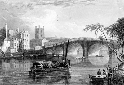 Henley Bridge, Henley-on-Thames, London, 1803 av Unbekannt