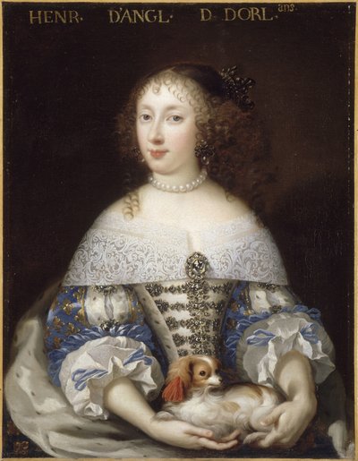 Henrietta av England, hertiginna av Orléans 1644-1670, ca 1665. av Unbekannt
