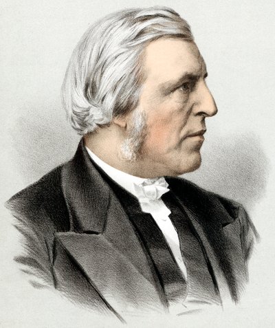 Henry Allon 1818-1892, engelsk Congregational divine, c1880 av Unbekannt