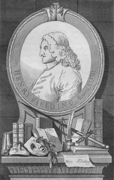 Henry Fielding, c1754, 1827. av Unbekannt