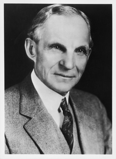 Henry Ford, amerikansk bilingenjör och tillverkare, 1908 av Unbekannt