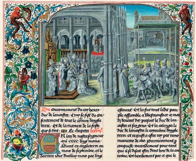 Henrik IV 1367-1413, förste Lancastrian kung av England, 1399 av Unbekannt