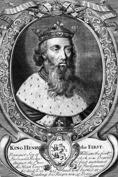 Henrik I, kung av England av Unbekannt