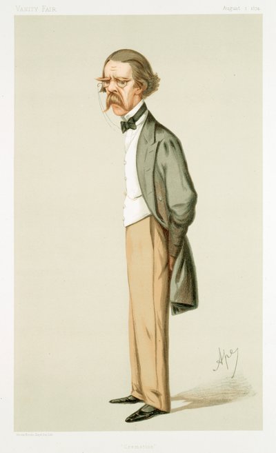 Henry Thompson 1820-1904, brittisk kirurg, 1874 av Unbekannt