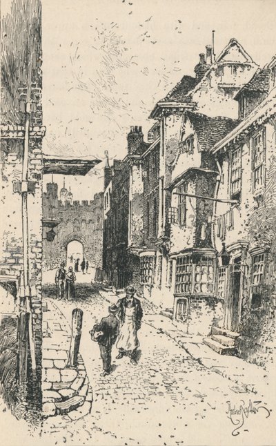 Henry VIIIs port, 1895 av Unbekannt