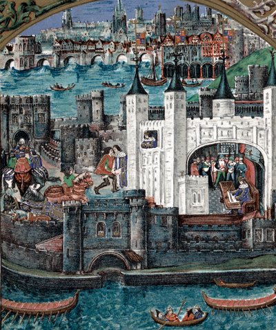 Henry VII vid Towern i London, 1485-1509 av Unbekannt
