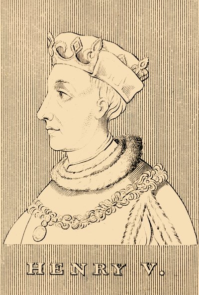 Henrik V, 1386-1422, 1830. av Unbekannt