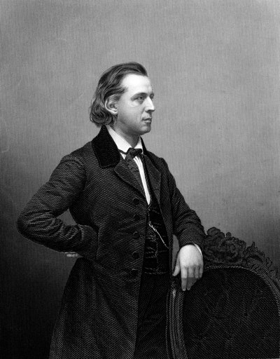 Henry Ward Beecher 1813-1887, amerikansk kongregationsminister, c1861 av Unbekannt