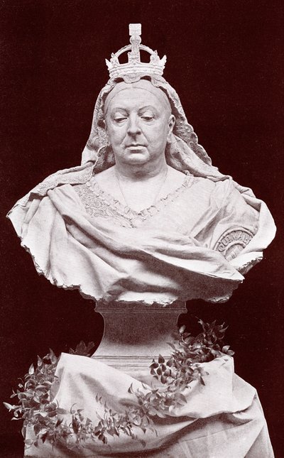 Hennes sen majestät drottning Victoria, 1901 av Unbekannt
