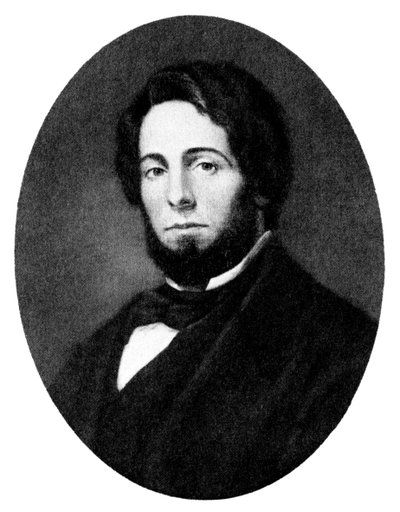 Herman Melville, amerikansk författare, 1800-talet av Unbekannt