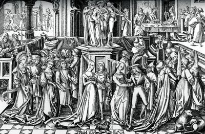 Herodias, c1500-talet, 1870 av Unbekannt