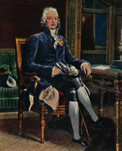 Hertig av Talleyrand 1754-1838, 1934. av Unbekannt